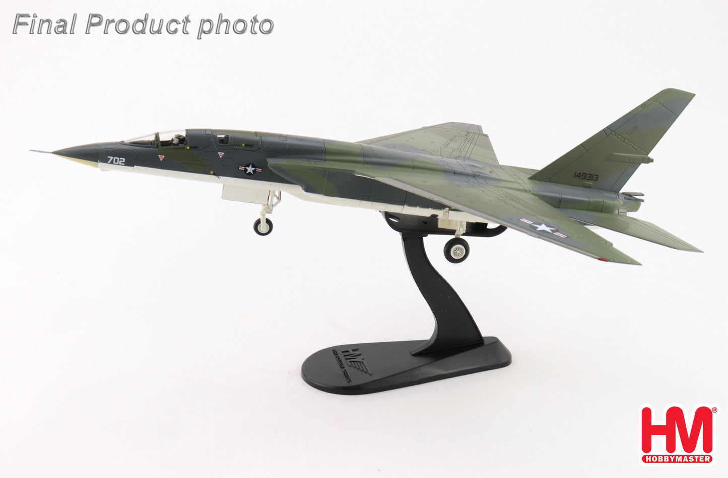 HOBBY MASTER RA-5C VIGILANTE US NAVY "EXPERIMENTAL SCHEME" 149313 RVAH-6 FLEURS USS CONSTELLATION 1966