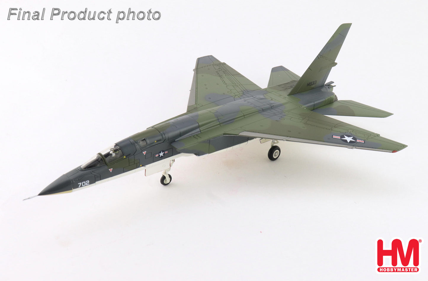 HOBBY MASTER RA-5C VIGILANTE US NAVY "EXPERIMENTAL SCHEME" 149313 RVAH-6 FLEURS USS CONSTELLATION 1966