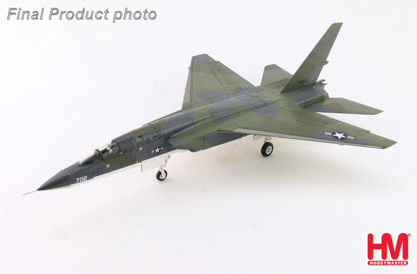 HOBBY MASTER RA-5C VIGILANTE US NAVY "EXPERIMENTAL SCHEME" 149313 RVAH-6 FLEURS USS CONSTELLATION 1966