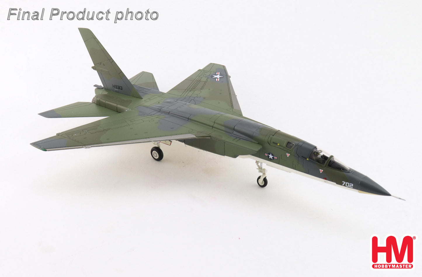 HOBBY MASTER RA-5C VIGILANTE US NAVY "EXPERIMENTAL SCHEME" 149313 RVAH-6 FLEURS USS CONSTELLATION 1966