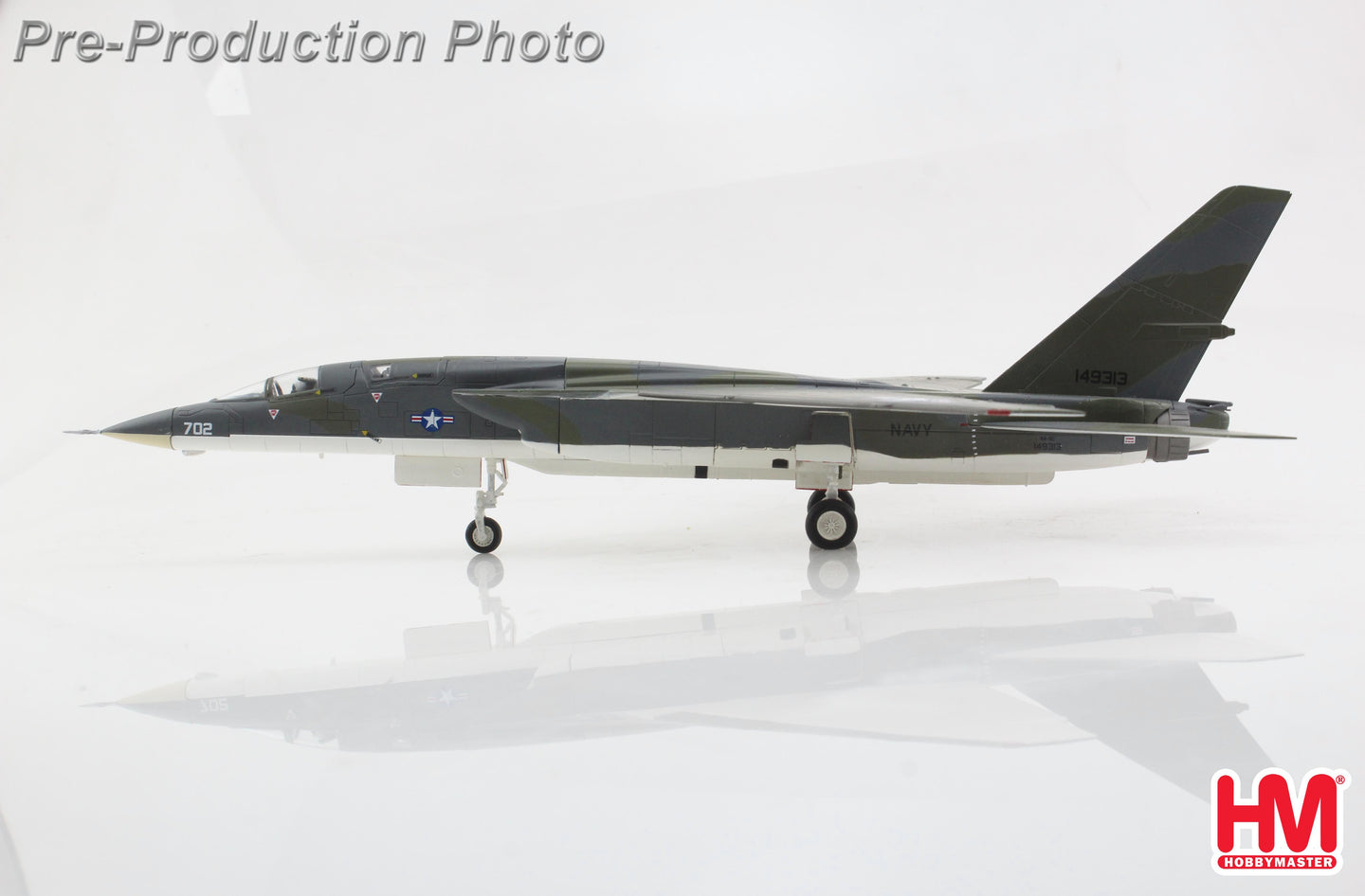 HOBBY MASTER RA-5C VIGILANTE US NAVY "EXPERIMENTAL SCHEME" 149313 RVAH-6 FLEURS USS CONSTELLATION 1966