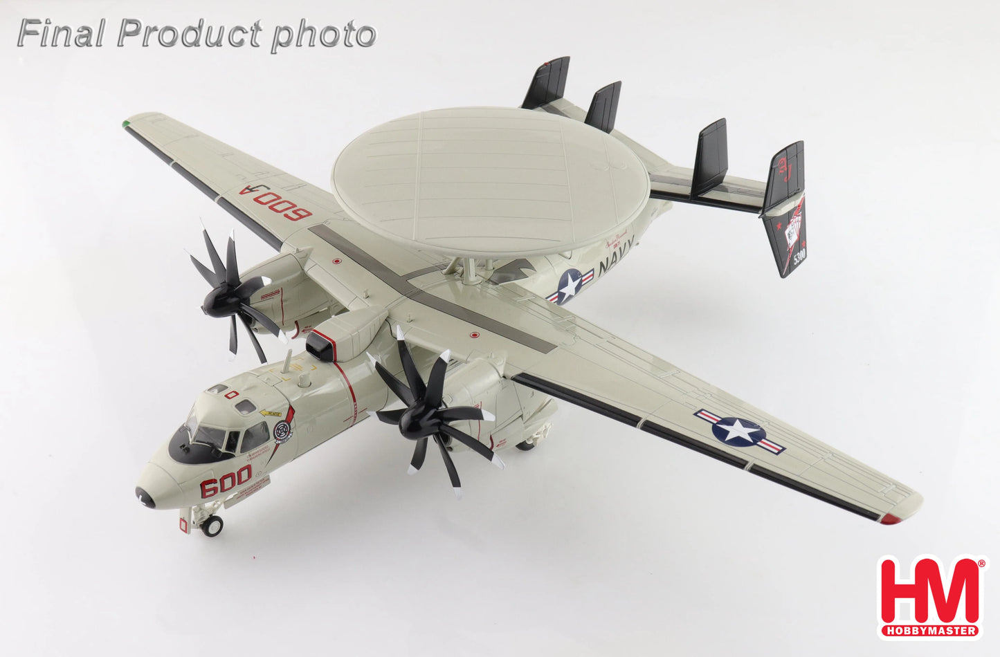 HOBBY MASTER E-2C HAWKEYE US NAVY 165300 VAW-124 "BEAR ACES" 2009
