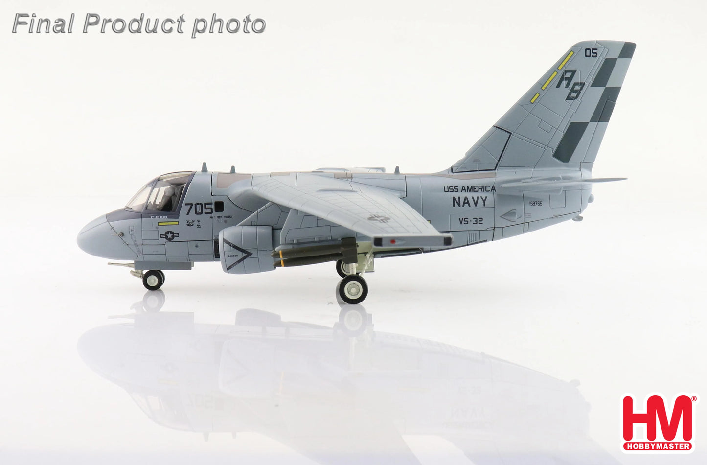 HOBBY MASTER S-3 VIKING "DESERT STORM" 159765 "MAULERS" USS AMERICA
