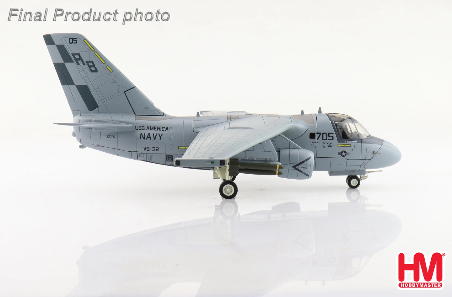 HOBBY MASTER S-3 VIKING "DESERT STORM" 159765 "MAULERS" USS AMERICA