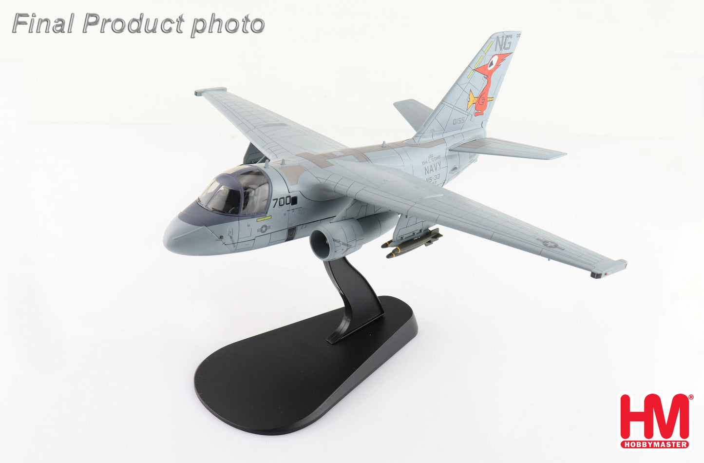 HOBBY MASTER S-3B VIKING "OPERATION EDURING FREEDOM" 160155 VS-33 "SCREWBIRDS" 2001