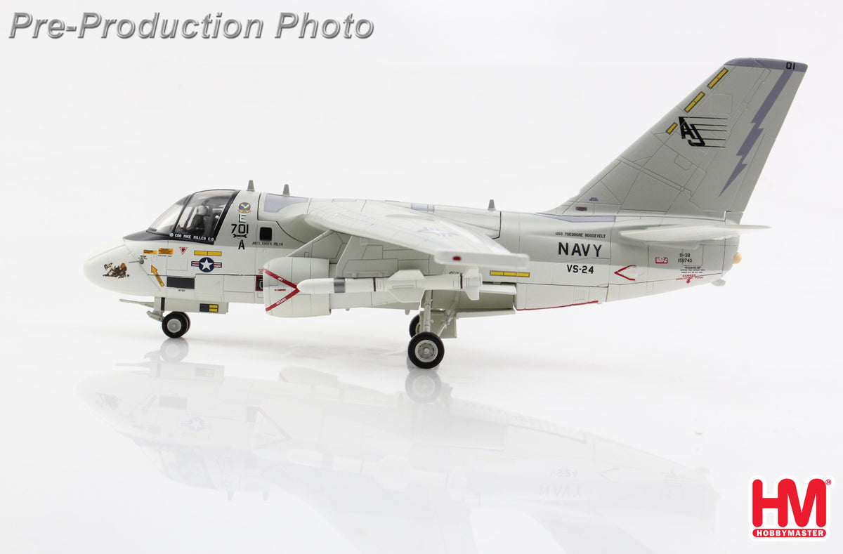 HOBBY MASTER S-3B VICKING US NAVY "EYES OF THE STORM" 159743 VS-24 1991