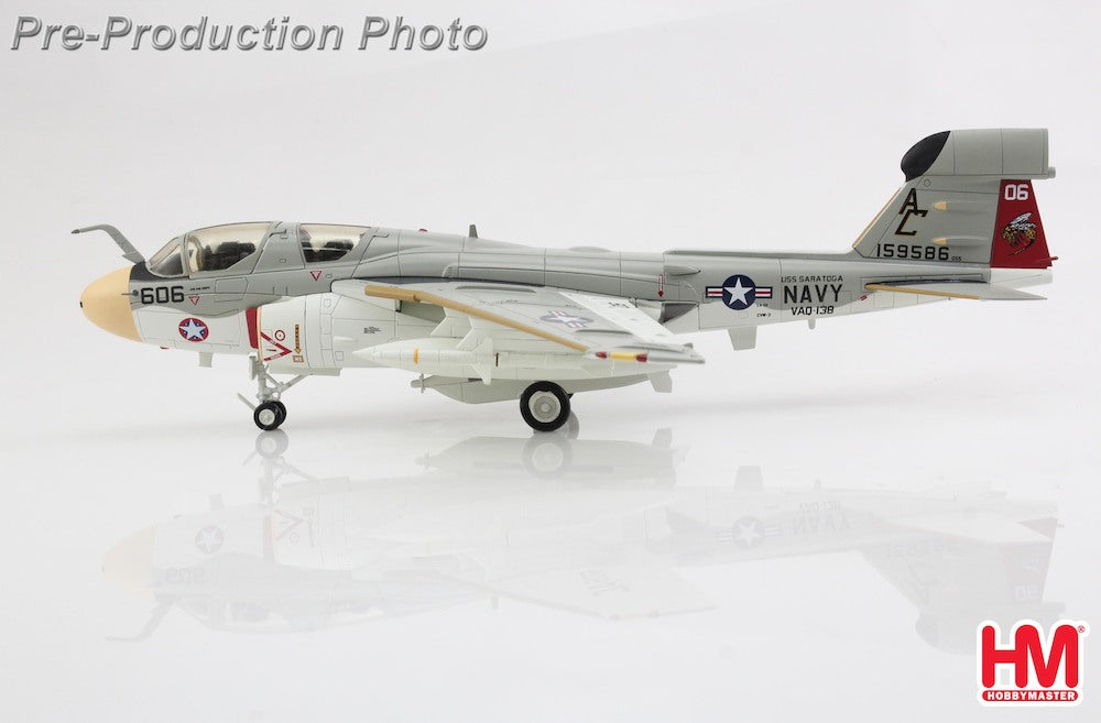 HOBBY MASTER EA-6B PROWLER 159586 VAQ-138 USS SARATOGA 1977