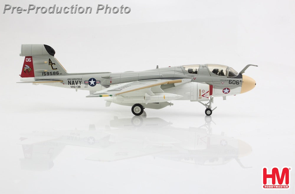 HOBBY MASTER EA-6B PROWLER 159586 VAQ-138 USS SARATOGA 1977