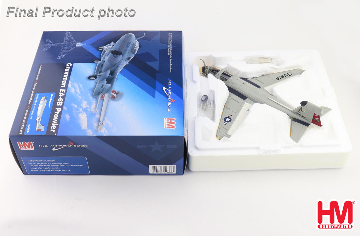 HOBBY MASTER EA-6B PROWLER 159586 VAQ-138 USS SARATOGA 1977