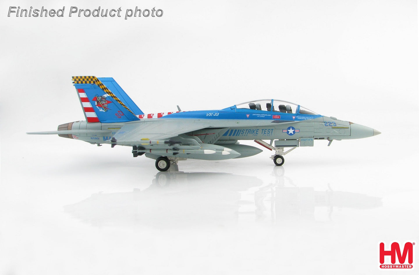 HOBBY MASTER F/A-18F SUPER HORNET US NAVY "SALTY DOGS" 165801 VX-23 2016