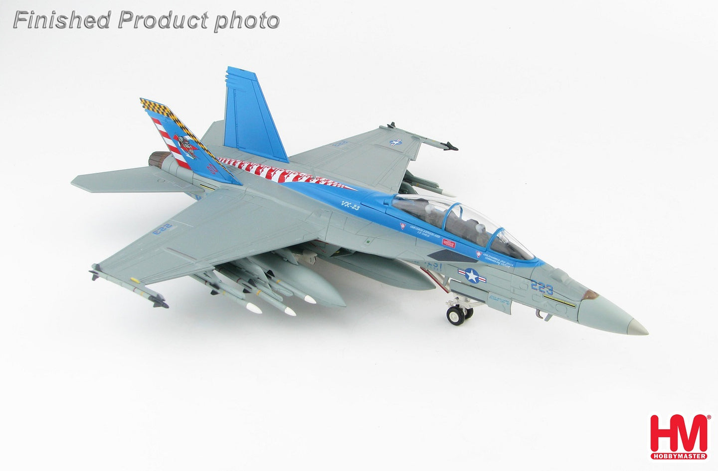HOBBY MASTER F/A-18F SUPER HORNET US NAVY "SALTY DOGS" 165801 VX-23 2016
