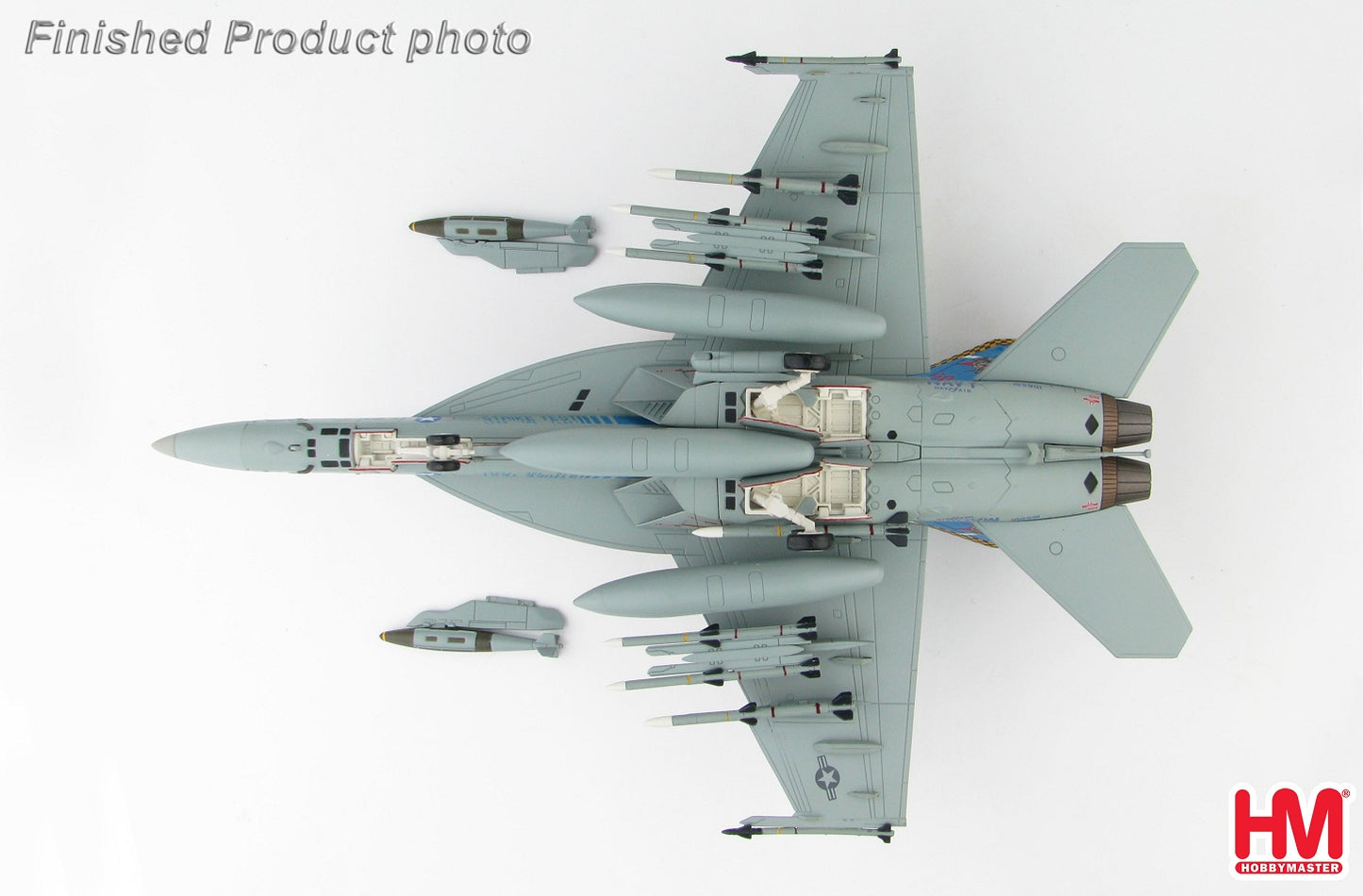 HOBBY MASTER F/A-18F SUPER HORNET US NAVY "SALTY DOGS" 165801 VX-23 2016