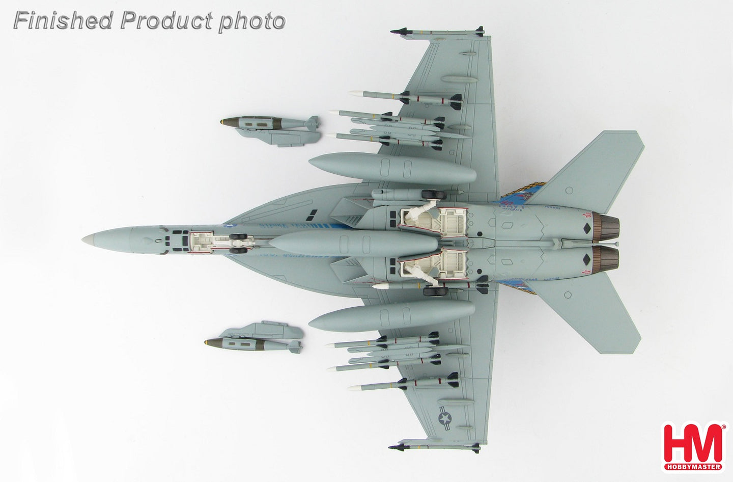 HOBBY MASTER F/A-18F SUPER HORNET US NAVY "SALTY DOGS" 165801 VX-23 2016