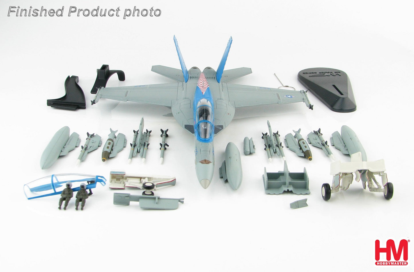 HOBBY MASTER F/A-18F SUPER HORNET US NAVY "SALTY DOGS" 165801 VX-23 2016