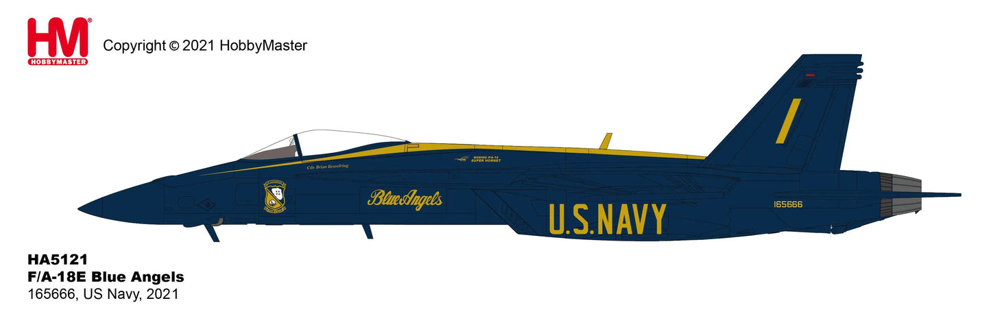 HOBBY MASTER F/A-18E BLUE ANGELS 165536 US NAVY