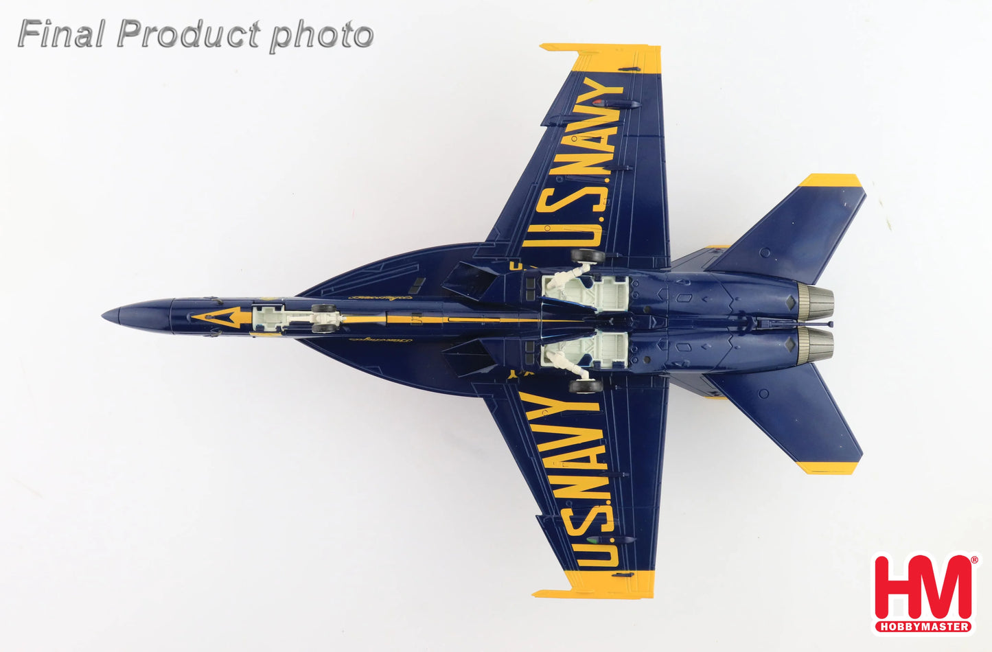 HOBBY MASTER F/A-18E BLUE ANGELS US NAVY, 2021 (WITH DECALS FOR NO.1 TO NO. 6)