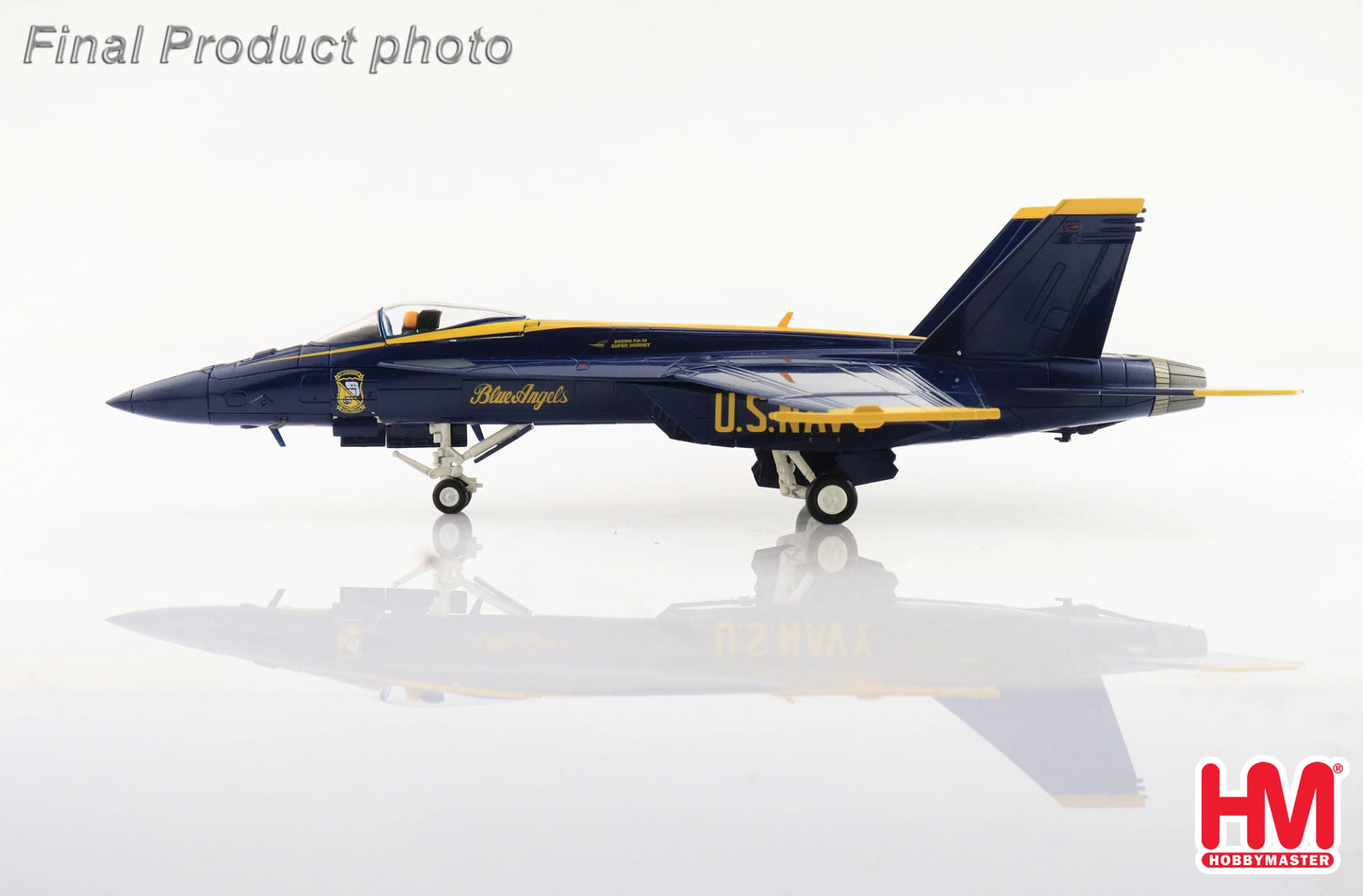 HOBBY MASTER F/A-18E BLUE ANGELS US NAVY, 2021 (WITH DECALS FOR NO.1 TO NO. 6)