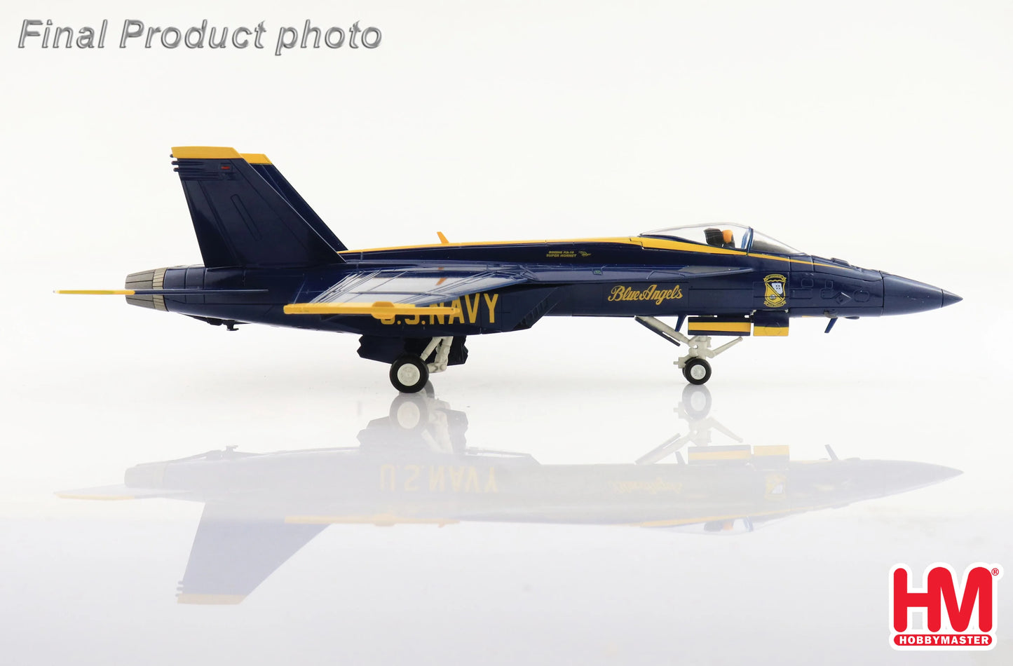 HOBBY MASTER F/A-18E BLUE ANGELS US NAVY, 2021 (WITH DECALS FOR NO.1 TO NO. 6)