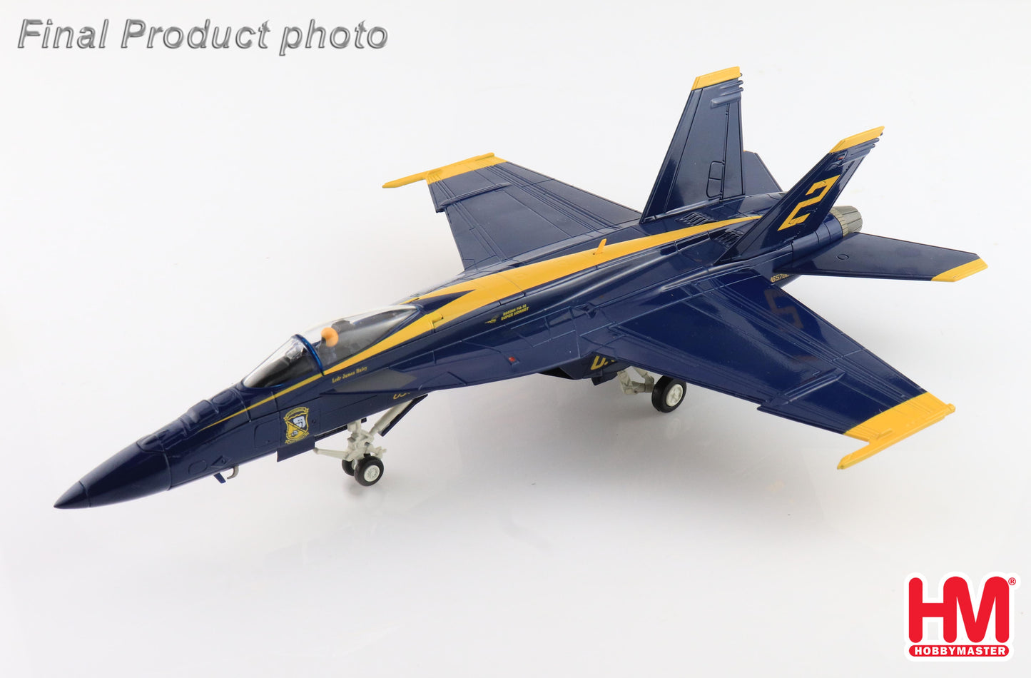 HOBBY MASTER F/A-18E US NAVY BLUE ANGELS NO.2 AIRPLANE 2021
