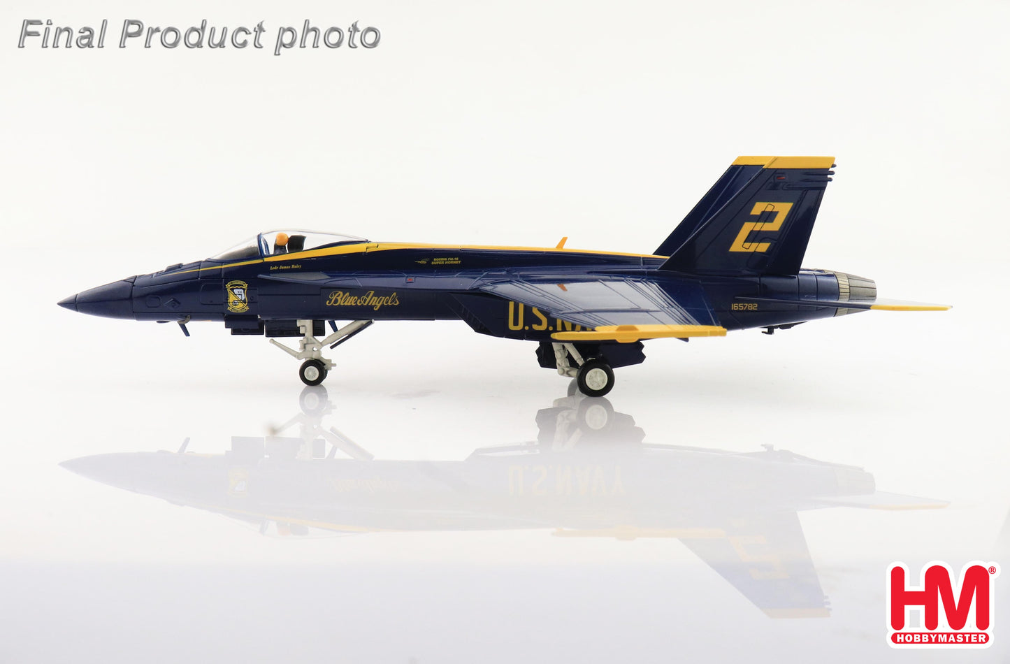 HOBBY MASTER F/A-18E US NAVY BLUE ANGELS NO.2 AIRPLANE 2021