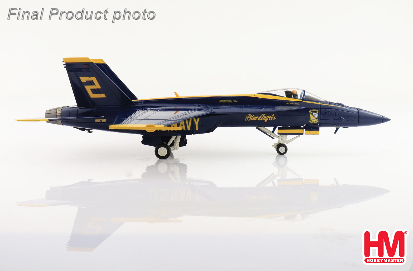 HOBBY MASTER F/A-18E US NAVY BLUE ANGELS NO.2 AIRPLANE 2021