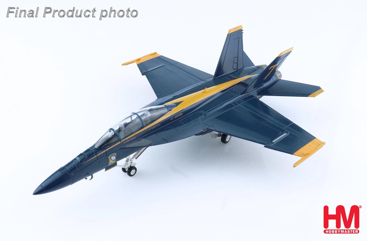 HOBBY MASTER F/A-18F US NAVY BLUE ANGELS NO.7 "75TH ANNIVERSARY" 2021 SEASON