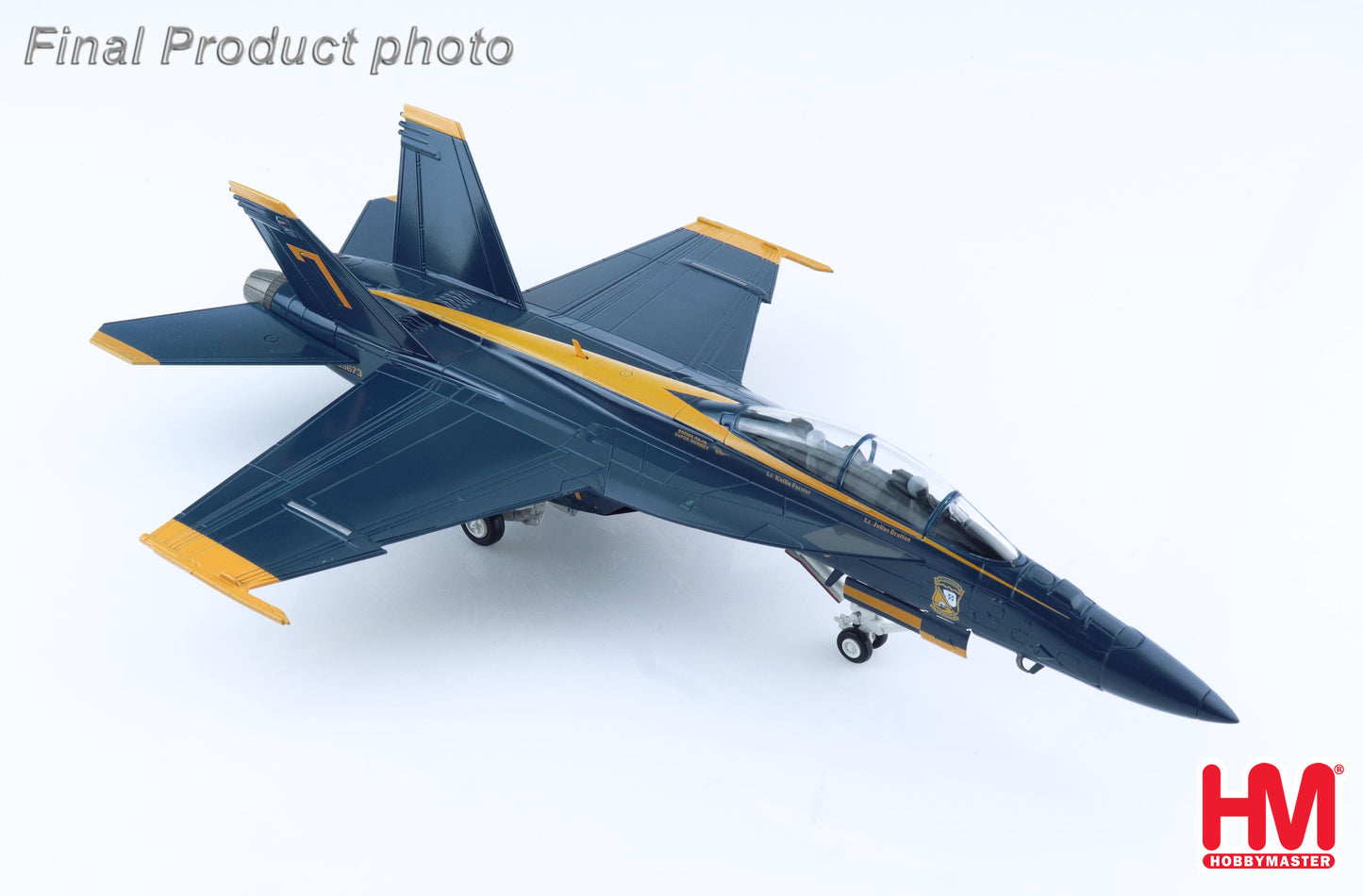 HOBBY MASTER F/A-18F US NAVY BLUE ANGELS NO.7 "75TH ANNIVERSARY" 2021 SEASON