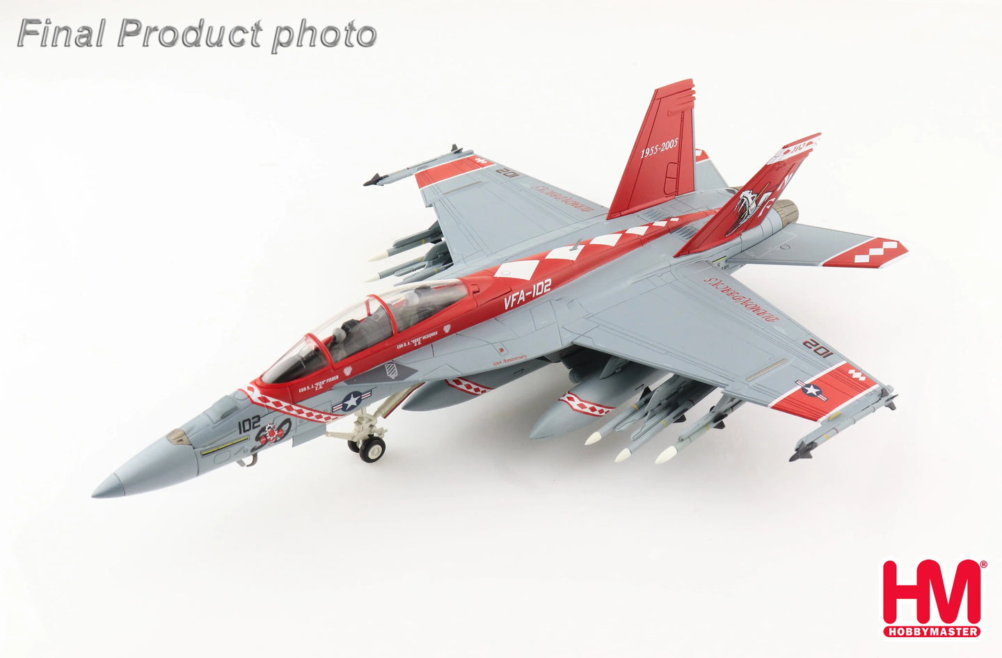 HOBBY MASTER F/A-18F VF-102 US NAVY 2005