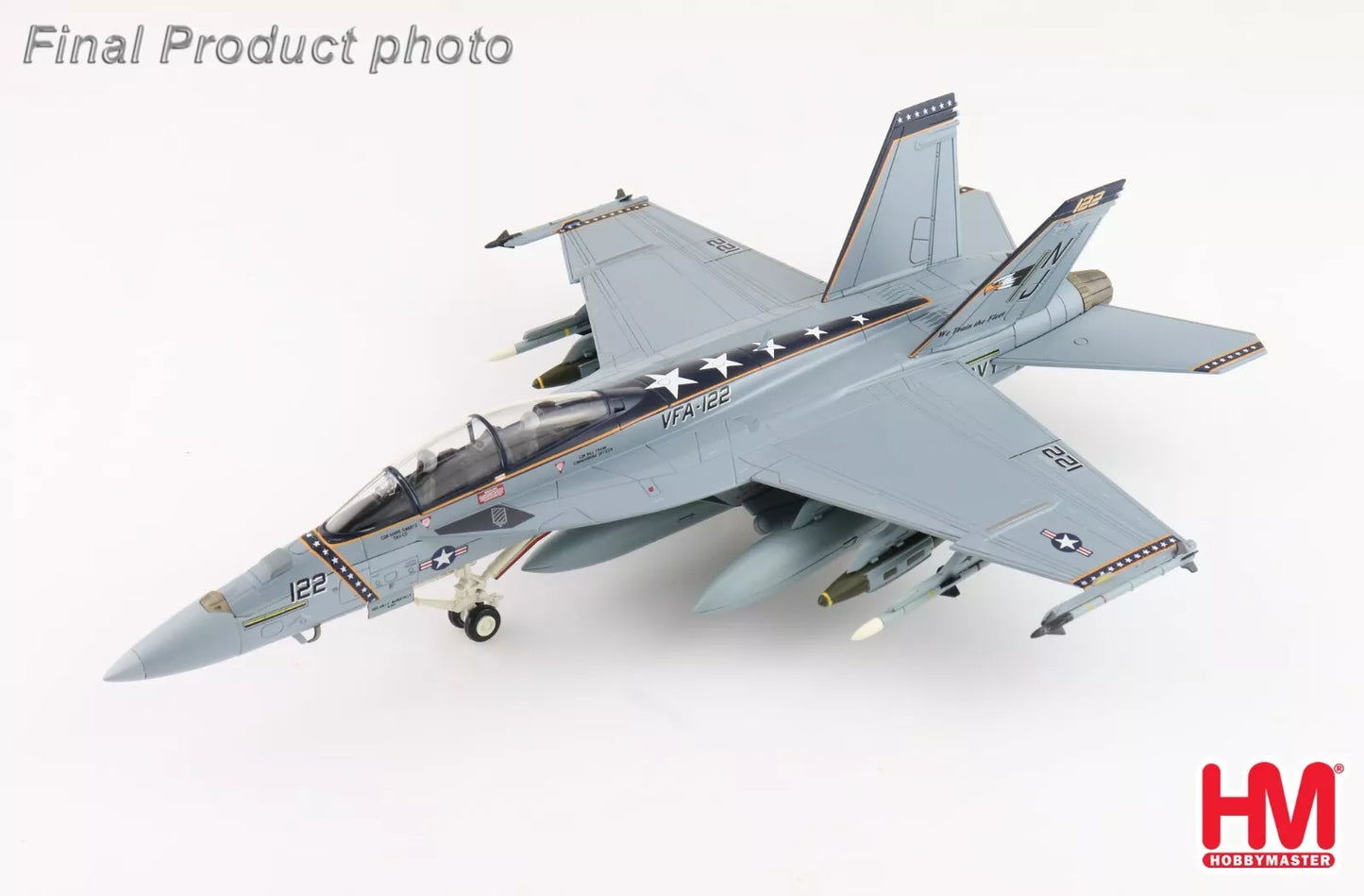 HOBBY MASTER F/A-18F SUPER HORNET VFA-122 "FLYING EAGLES" US NAVY 2022