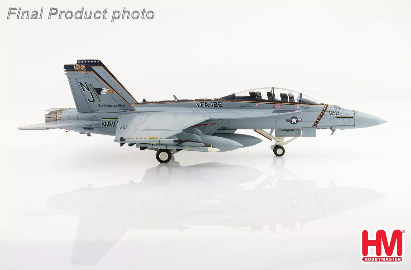 HOBBY MASTER F/A-18F SUPER HORNET VFA-122 "FLYING EAGLES" US NAVY 2022