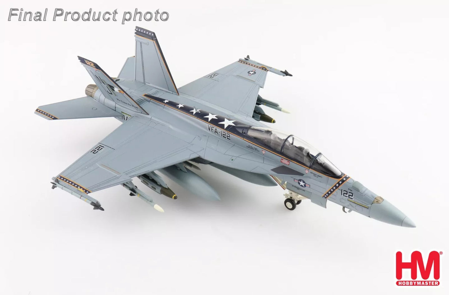 HOBBY MASTER F/A-18F SUPER HORNET VFA-122 "FLYING EAGLES" US NAVY 2022