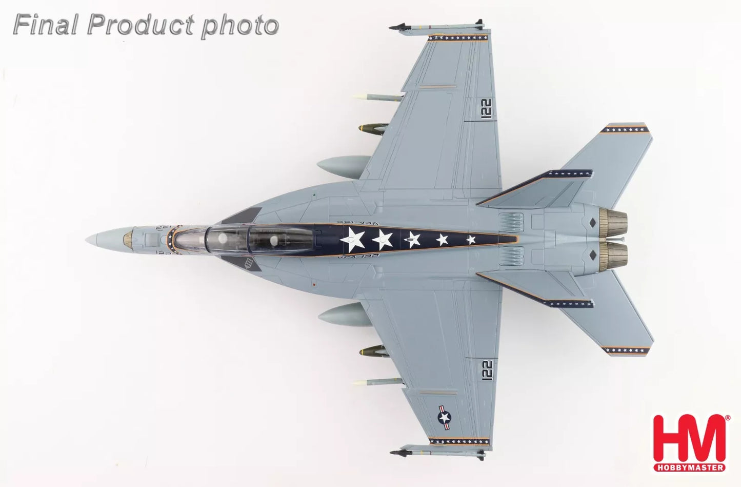 HOBBY MASTER F/A-18F SUPER HORNET VFA-122 "FLYING EAGLES" US NAVY 2022