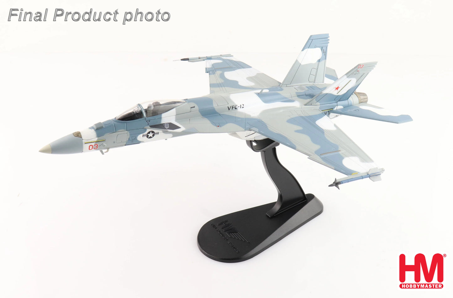 HOBBY MASTER F/A-18 AGGRESSOR "CLOUD SCHEME" 165789 VFC-12 US NAVY 2023