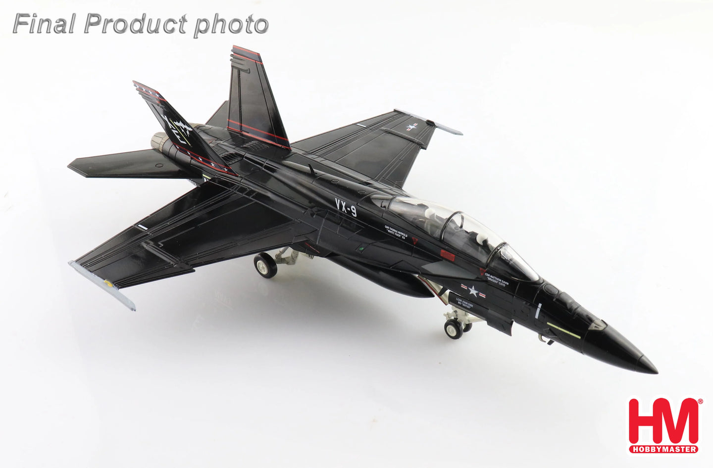HOBBY MASTER F/A-18F "VANDY I" 166673 VX-9 US NAVY 2023 (UNARMED VERSION)