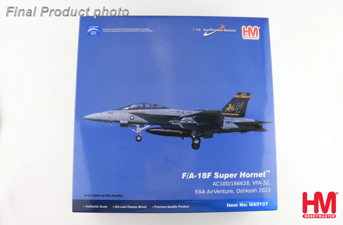 HOBBY MASTER F/A-18F SUPER HORNET VFA-32 "FIGHTING SWORDSMEN" 2023