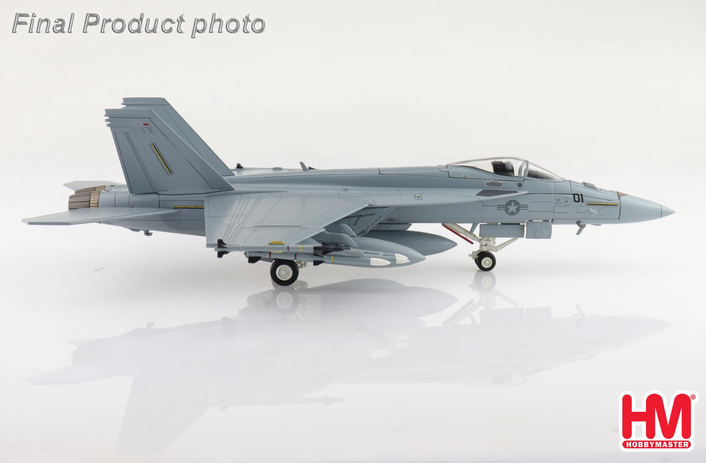HOBBY MASTER F/A-18E SUPER HORNET "DAGGER" (WITH 2 X GBU-24 WITH DECAL)