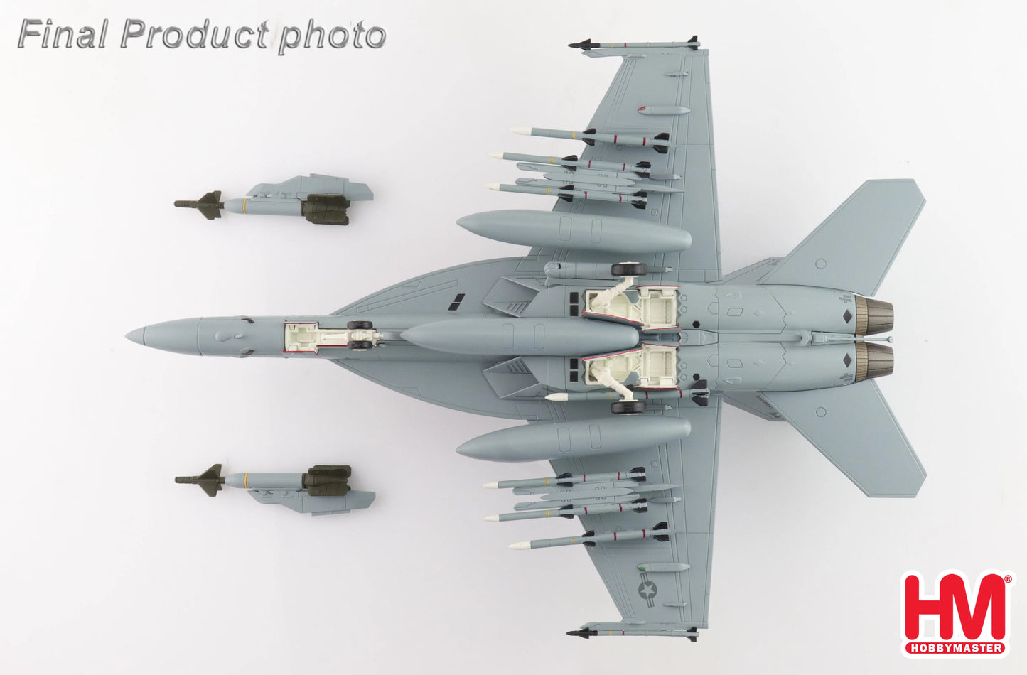 HOBBY MASTER F/A-18E SUPER HORNET "DAGGER" (WITH 2 X GBU-24 WITH DECAL)