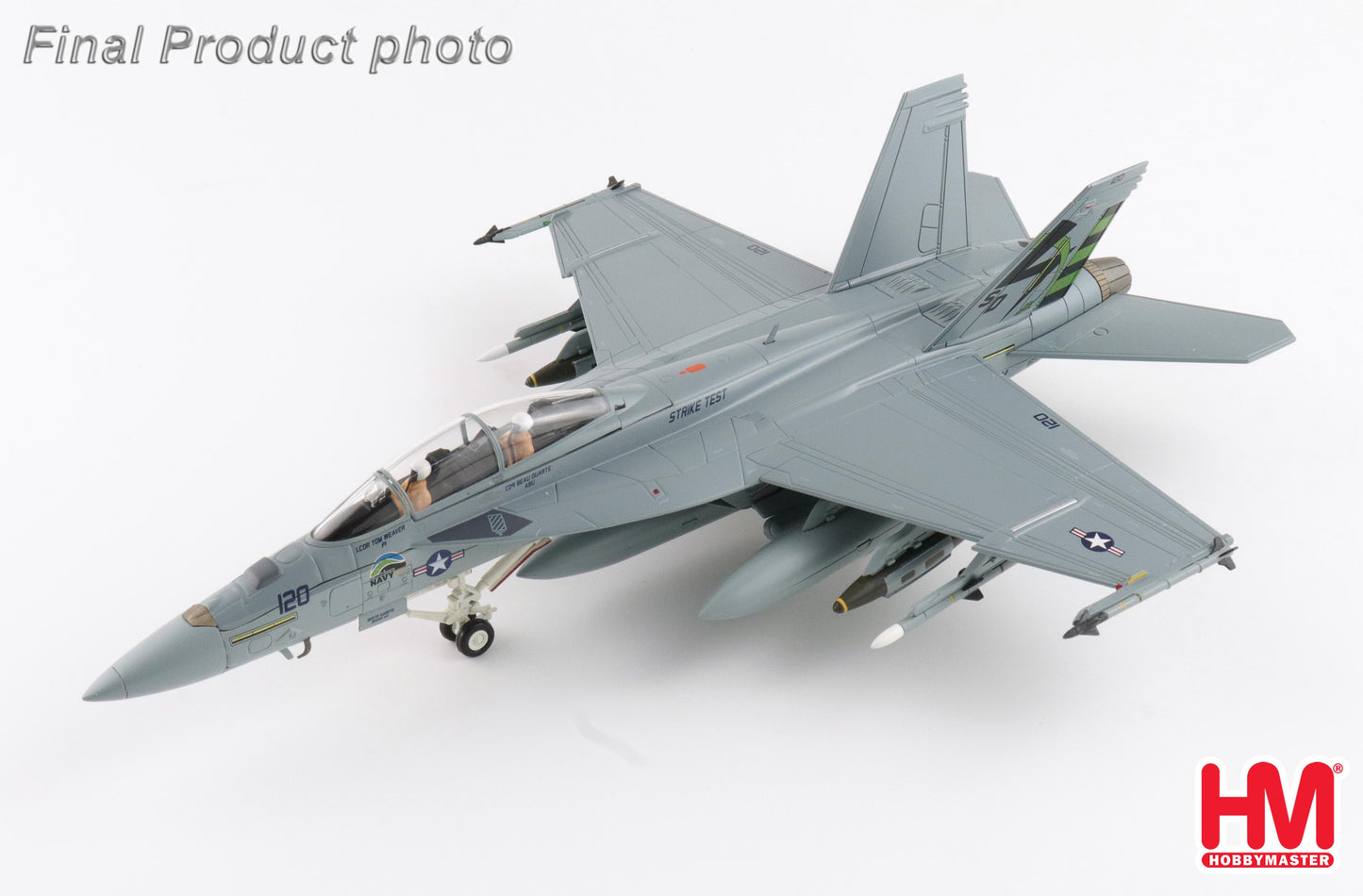 HOBBY MASTERS F/A-18F "GREEN HORNET" 165875 VX-23 PATUXENT RIVER 2011