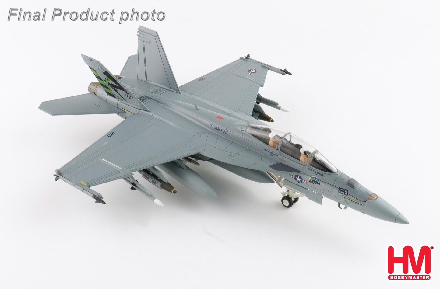 HOBBY MASTERS F/A-18F "GREEN HORNET" 165875 VX-23 PATUXENT RIVER 2011