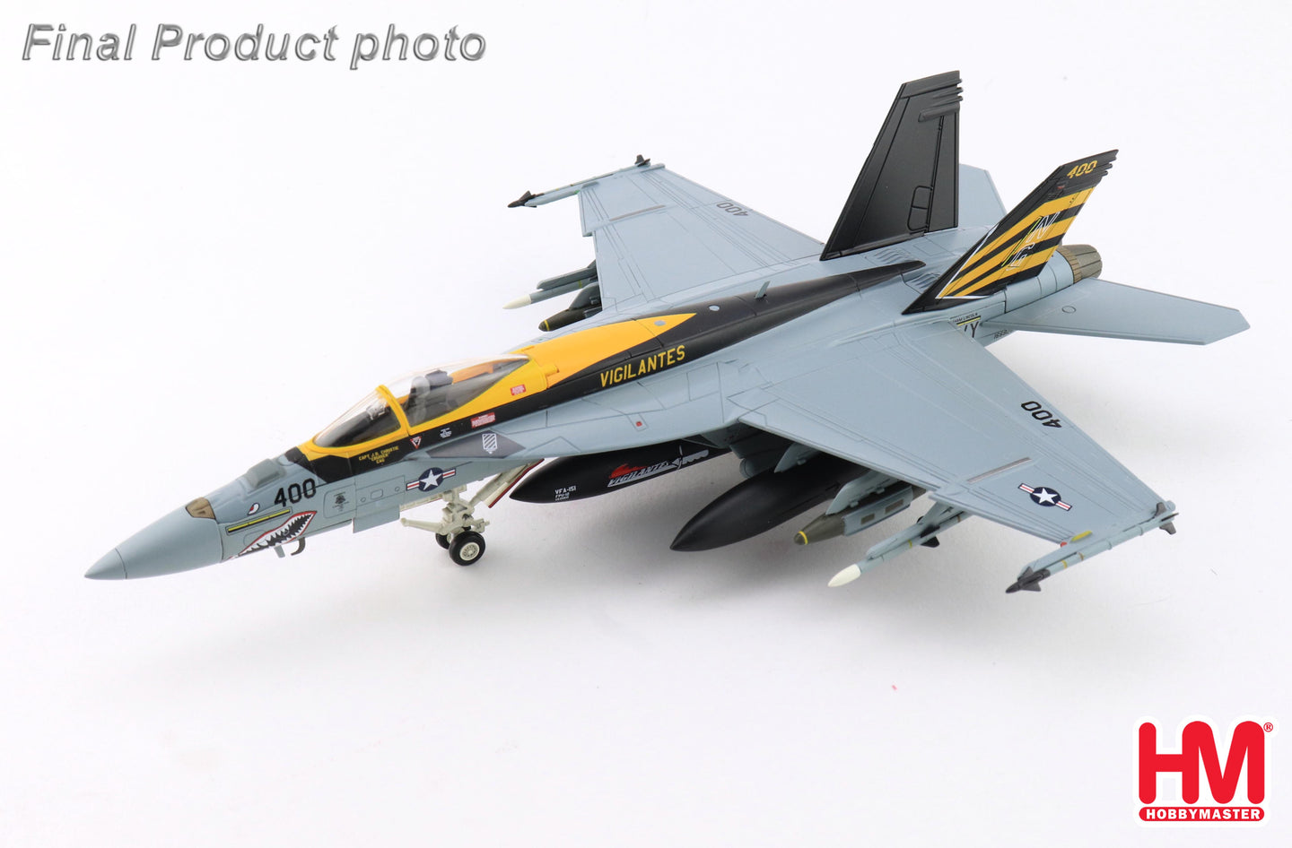 HOBBY MASTER F/A-18E VIGILANTES US NAVY 166828 VFA-151 USS LINCOLN 2021