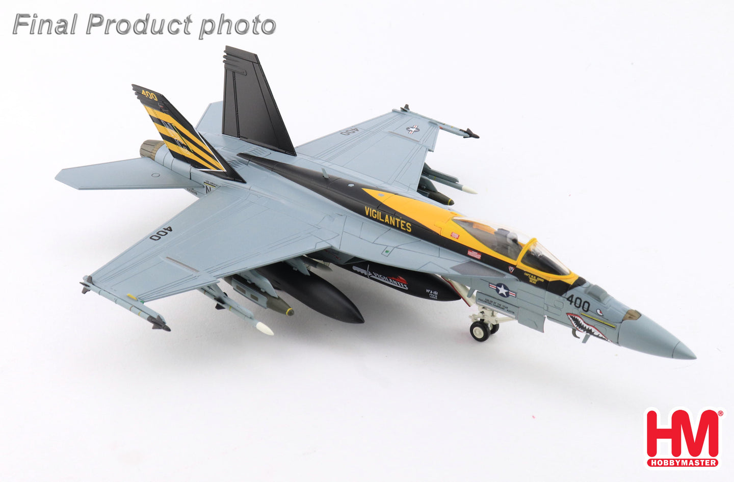 HOBBY MASTER F/A-18E VIGILANTES US NAVY 166828 VFA-151 USS LINCOLN 2021