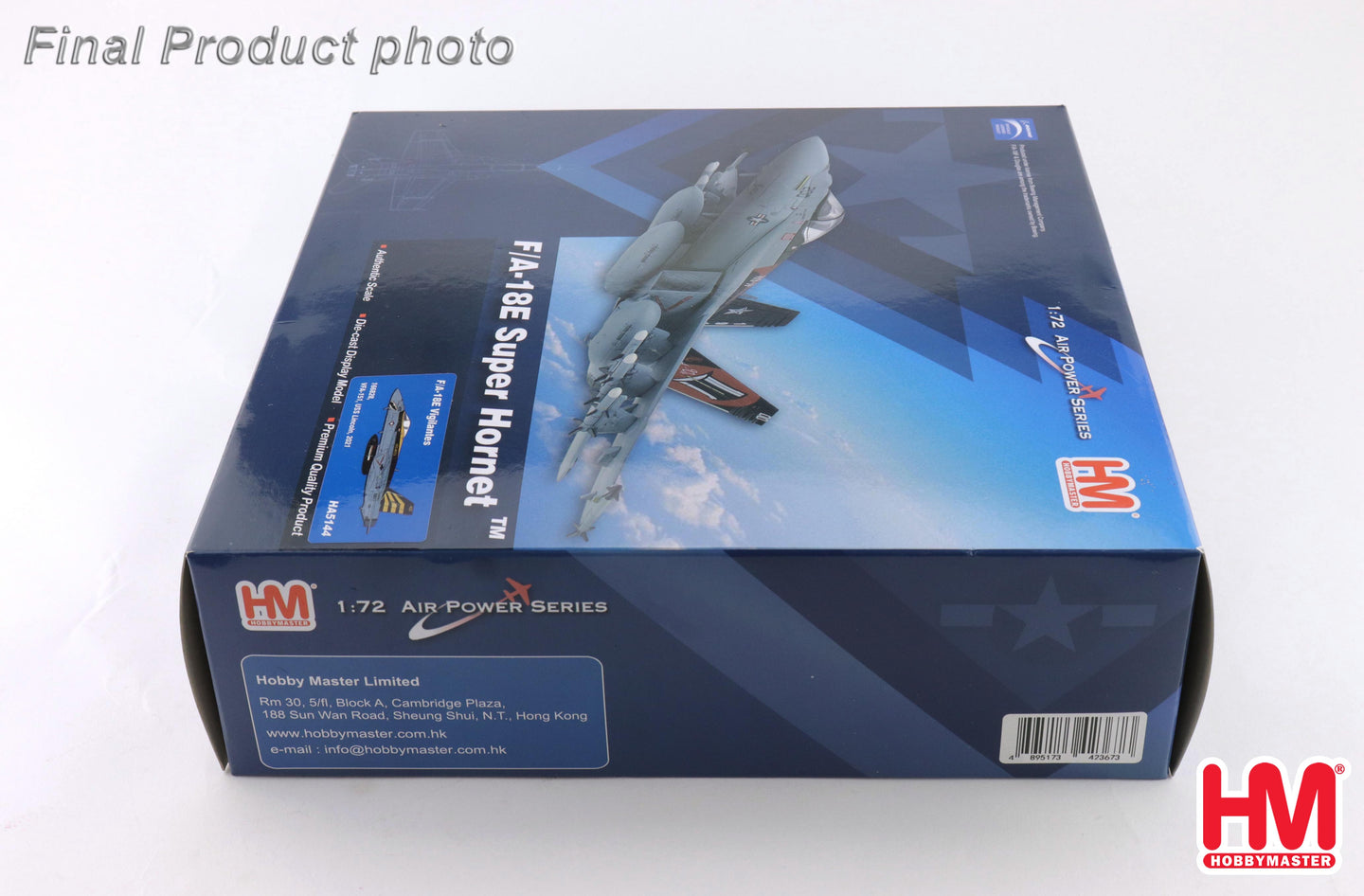 HOBBY MASTER F/A-18E VIGILANTES US NAVY 166828 VFA-151 USS LINCOLN 2021