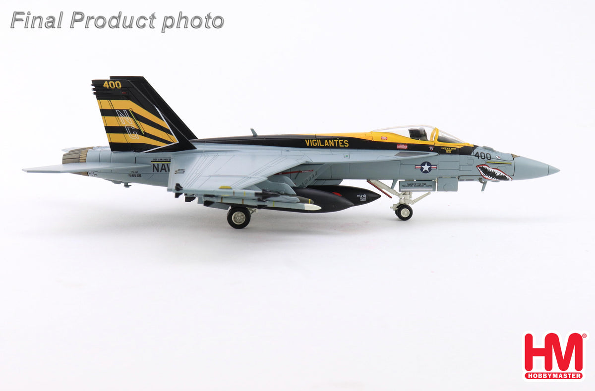 HOBBY MASTER F/A-18E VIGILANTES US NAVY 166828 VFA-151 USS LINCOLN 2021