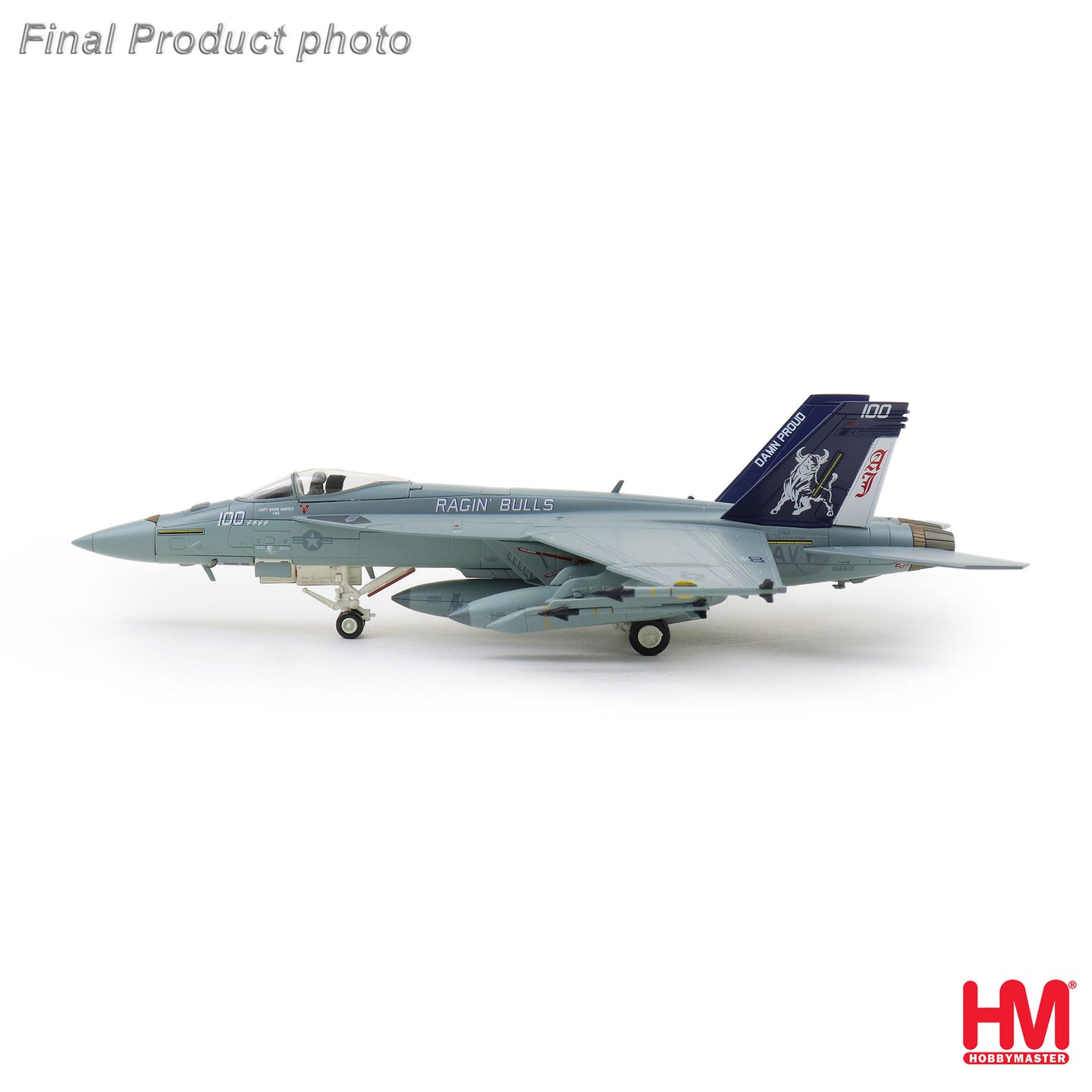 HOBBY MASTER F/A-18E "OPERATION EPIC FURY" 166601 VFA-37 RAGIN BULLS MARCH 2026