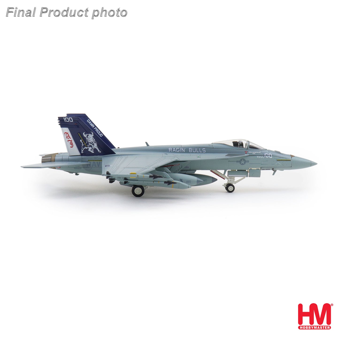 HOBBY MASTER F/A-18E "OPERATION EPIC FURY" 166601 VFA-37 RAGIN BULLS MARCH 2026
