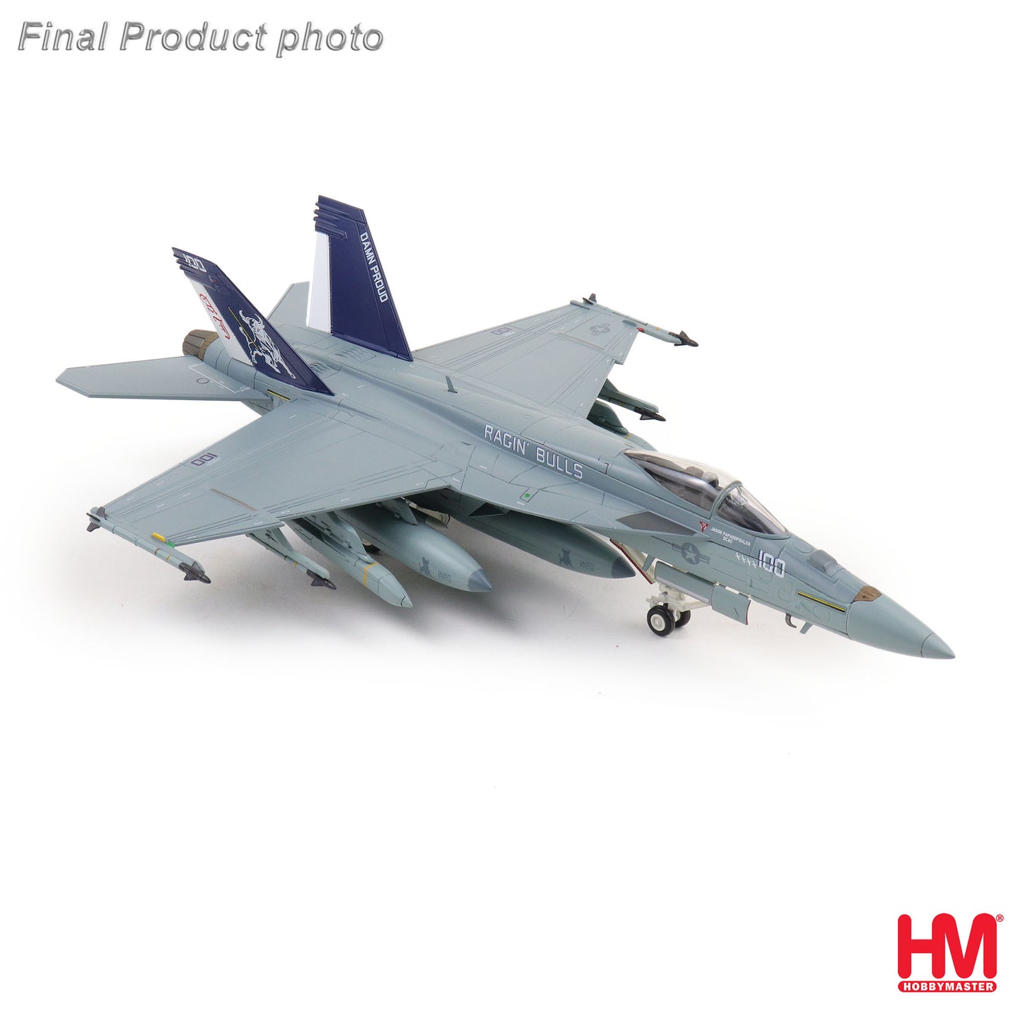 HOBBY MASTER F/A-18E "OPERATION EPIC FURY" 166601 VFA-37 RAGIN BULLS MARCH 2026
