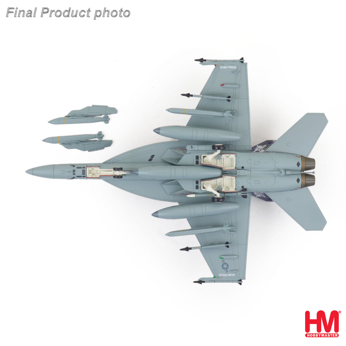HOBBY MASTER F/A-18E "OPERATION EPIC FURY" 166601 VFA-37 RAGIN BULLS MARCH 2026