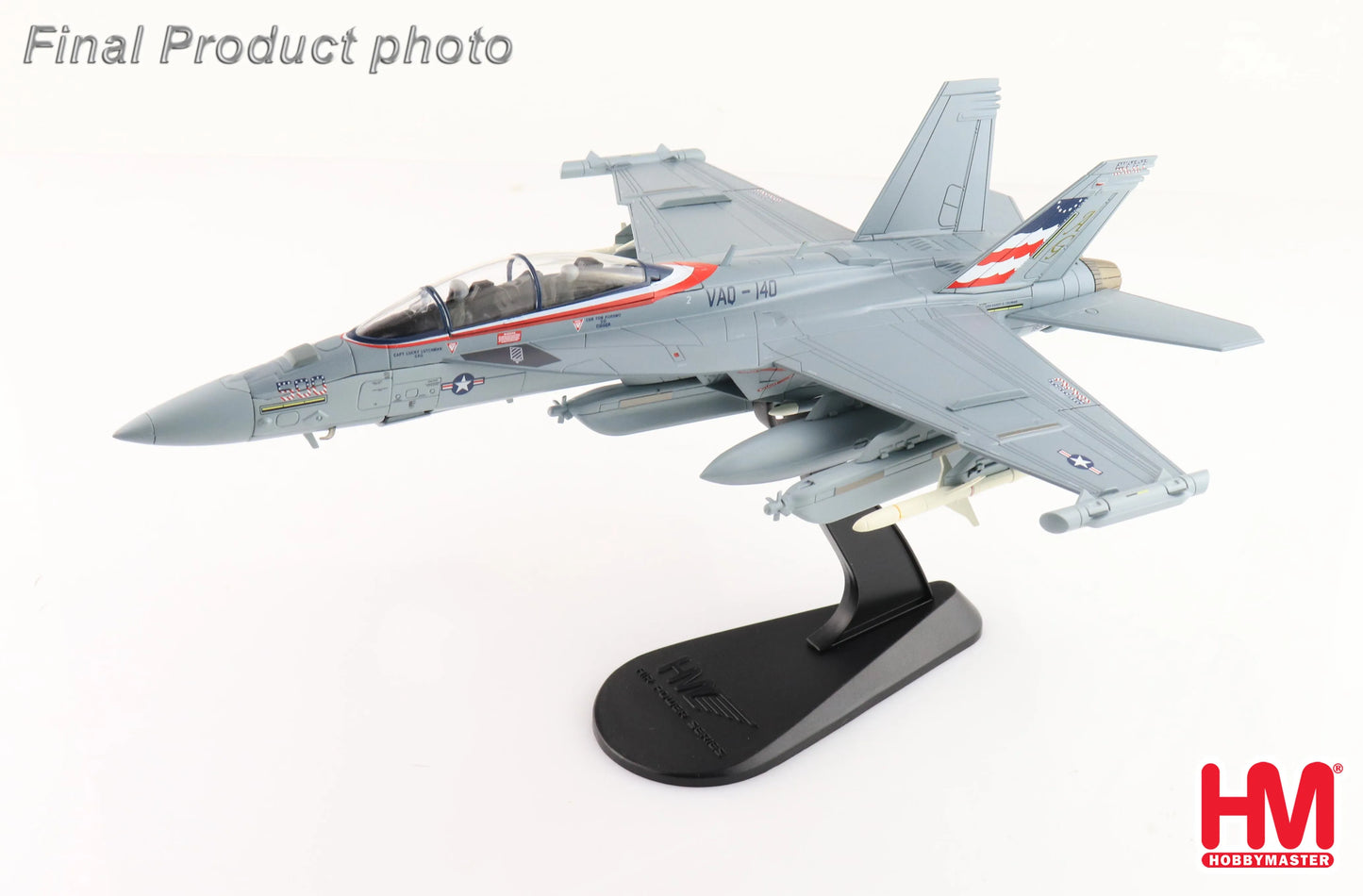 HOBBY MASTER EA-18G GROWLER "PATRIOTS" 168375 USS HARRY S TRUMAN 2015