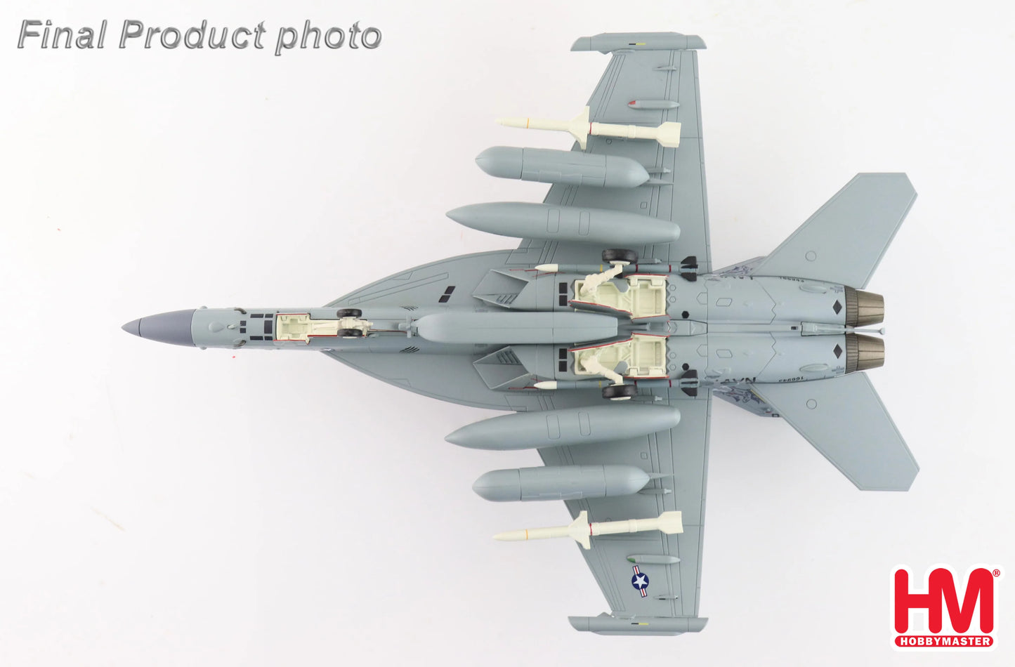 HOBBY MASTER EA-18G GROWLER 166943 VAQ-124 USS GERALD R. FORD 2023