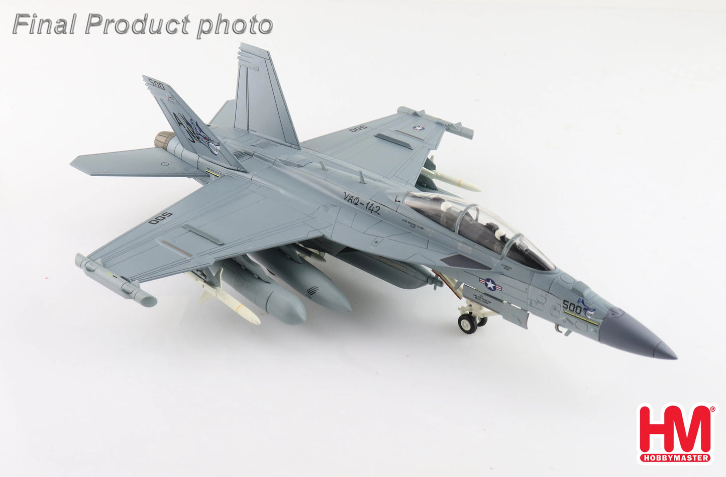 HOBBY MASTER EA-18G GROWLER 166943 VAQ-124 USS GERALD R. FORD 2023